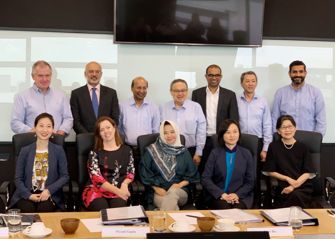 陈玮博士出席新加坡“国家大数据及人工智能委员会第一次会议” 